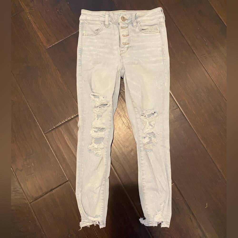 American Eagle Ne(x)t Level Stretch Jeans Size: 4 Short